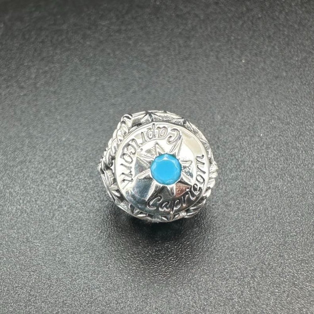 Capricorn 925 Stering Silver Charm (charm only)